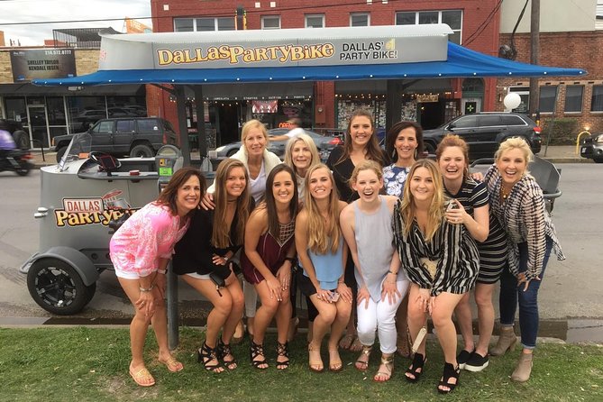 Party Bike Pub Crawl in Deep Ellum and Downtown Dallas - Stop two: Trinity Cider and local flavor