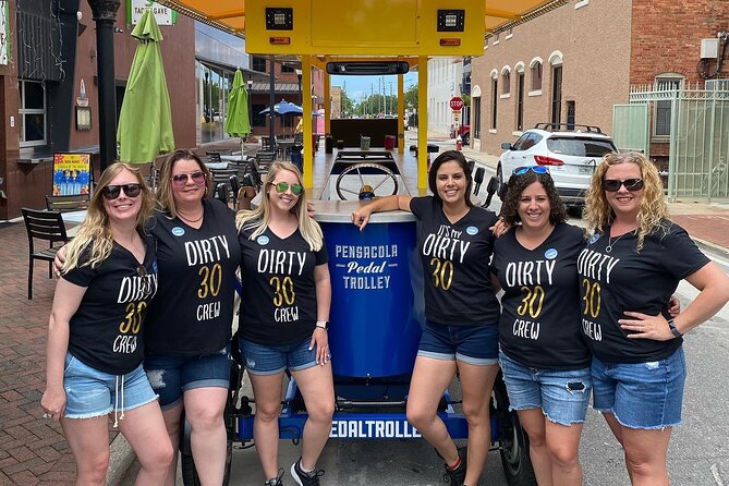 Party Bike Pub Crawl of Downtown Pensacola - Starting at Pensacola Bay Brewery