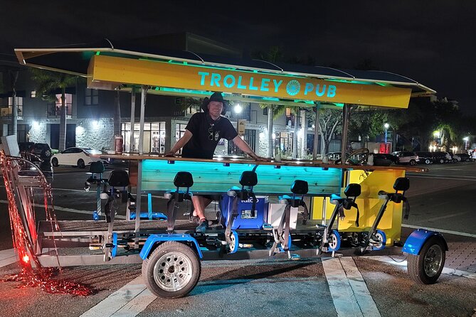 Party Bike through St. Pete with Bar+Mural Stops on Trolley Pub - Stop Three: 3 Daughters Brewing
