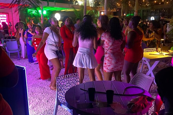 Party Bus Bar Hopping Nightlife in Sint Maarten - Maho: a 45-minute warm-up on one lively strip