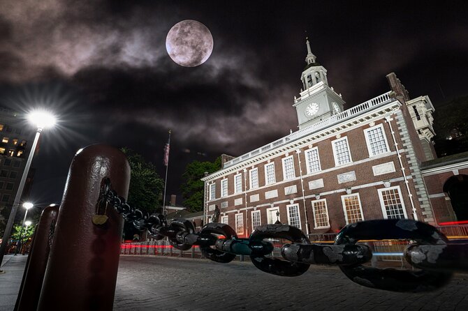 Philly Ghosts Boos and Booze Haunted Pub Crawl - The First Bank of the United States changes the mood