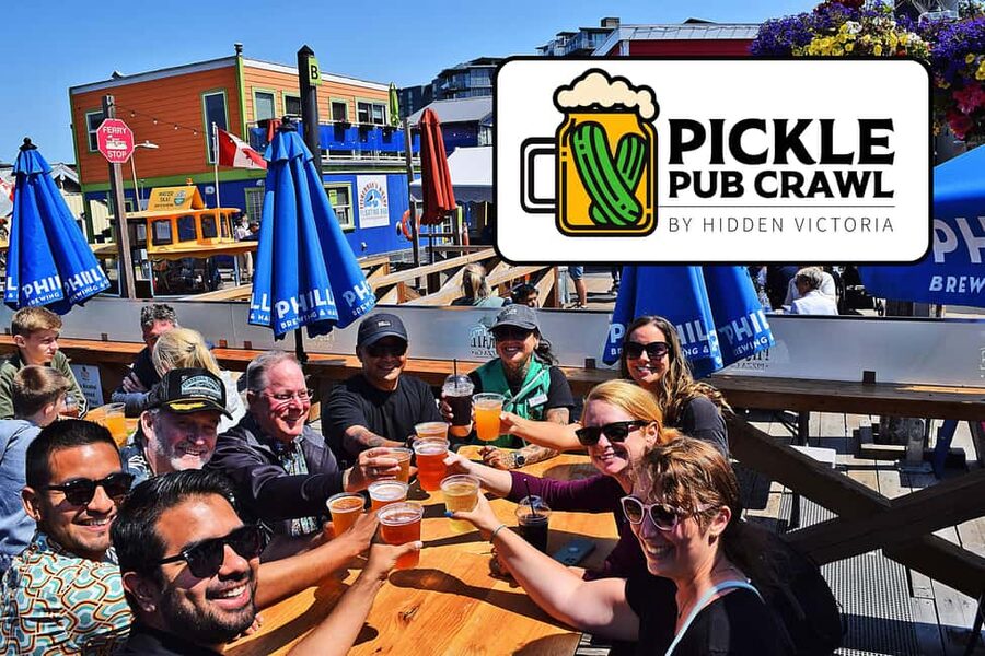 Pickle Pub Crawl: Ferry Rides and Appetizers - Downtown Victoria: the first 30 minutes
