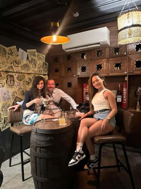 Poblacion Makati Bar Hopping Experience - First stop, a cocktail bar with a proper hello