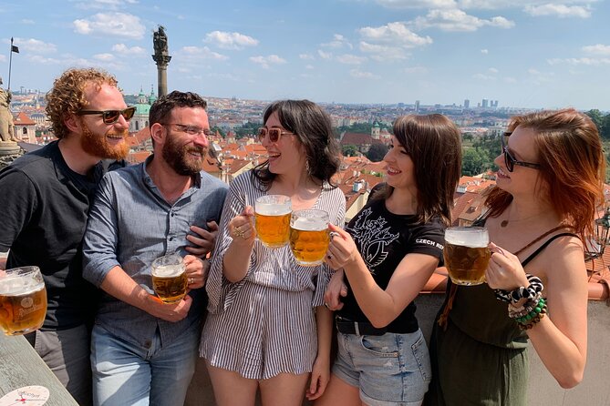 Prague Castle and Pubs Tour with Drinks Included - Malostranské náměstí sets the mood