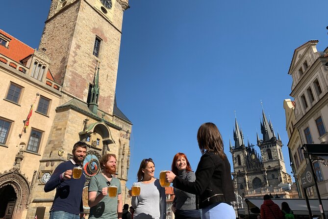 Prague Historic Pub Tour with Drinks Included - Old Town Square: architecture with a modern twist