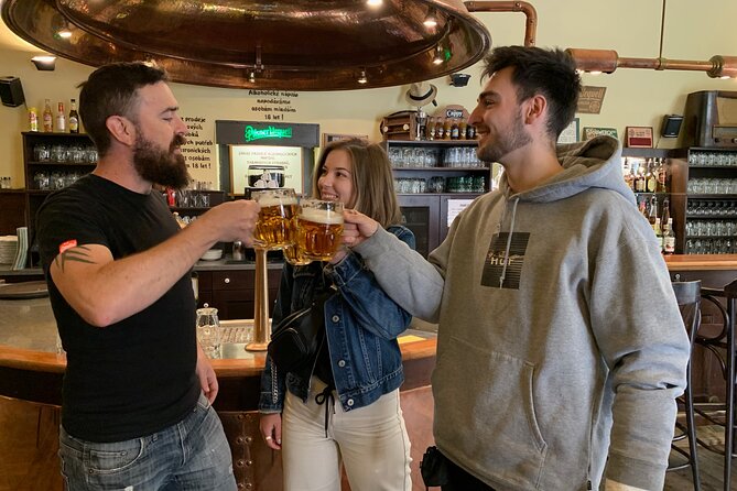 Prague Historic Pub Tour with Drinks Included - Lesser Town: ending with Czech wine and food options