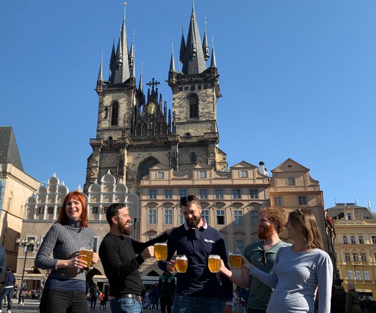 Prague: Historic Pubs Tour with Drinks - Charles Bridge and Lesser Town