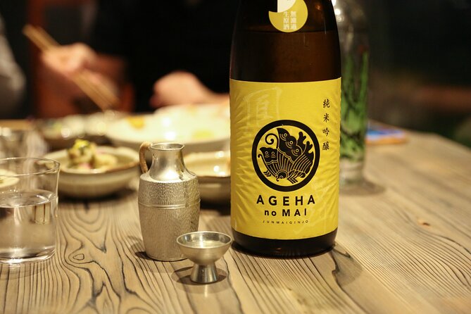 Private Food & Sake Tour in Central Kyoto with Sake Sommelier - Stop two: a neighborhood standing bar