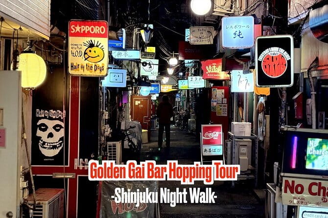 [Private]Shinjuku Golden Gai Bar Hopping w/ Japanese Local Guide - What makes this Shinjuku night different