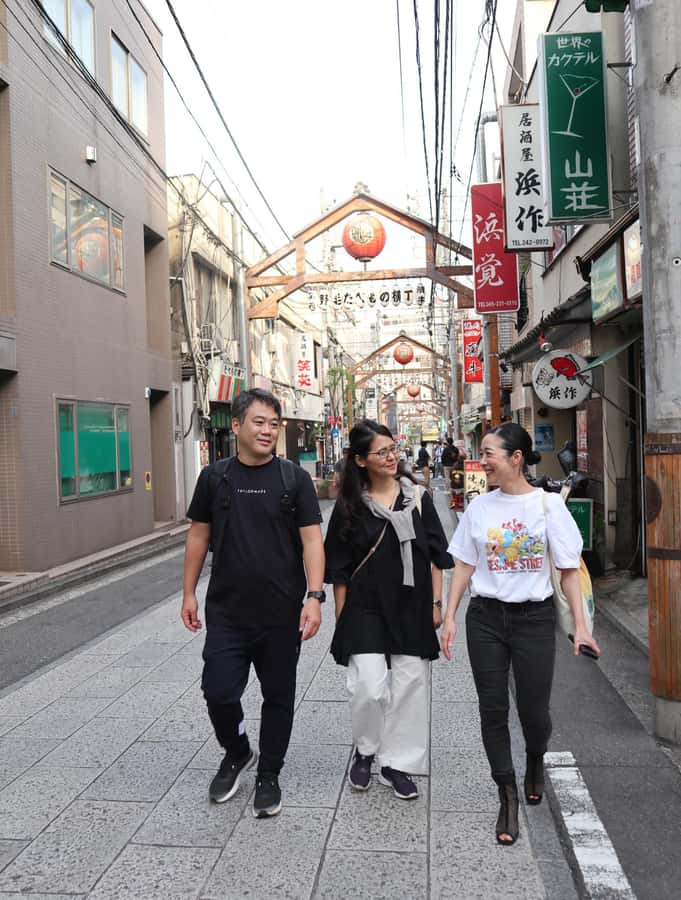 Retro Yokohama Bar Hopping 101 Tour in Noge_3hrs - First and second stops: food-led izakaya dining