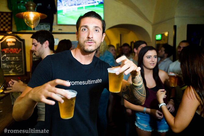 Rome's Ultimate Party aka the Spanish Steps Pub Crawl - The 9:30pm start at Highlander Pub