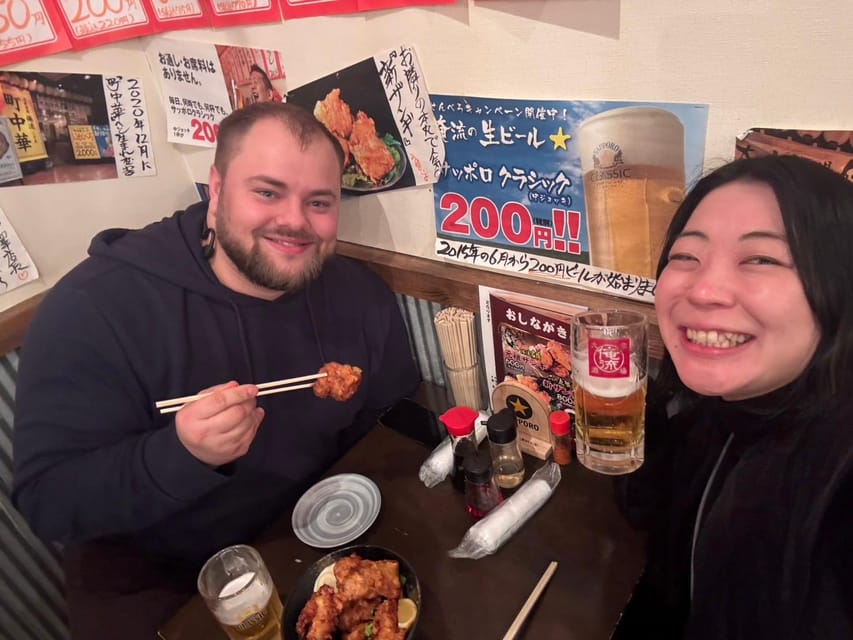 Sapporo: Nightlife Bar Hopping Tour with Local Guide - Meeting beneath the Sapporo TV Tower