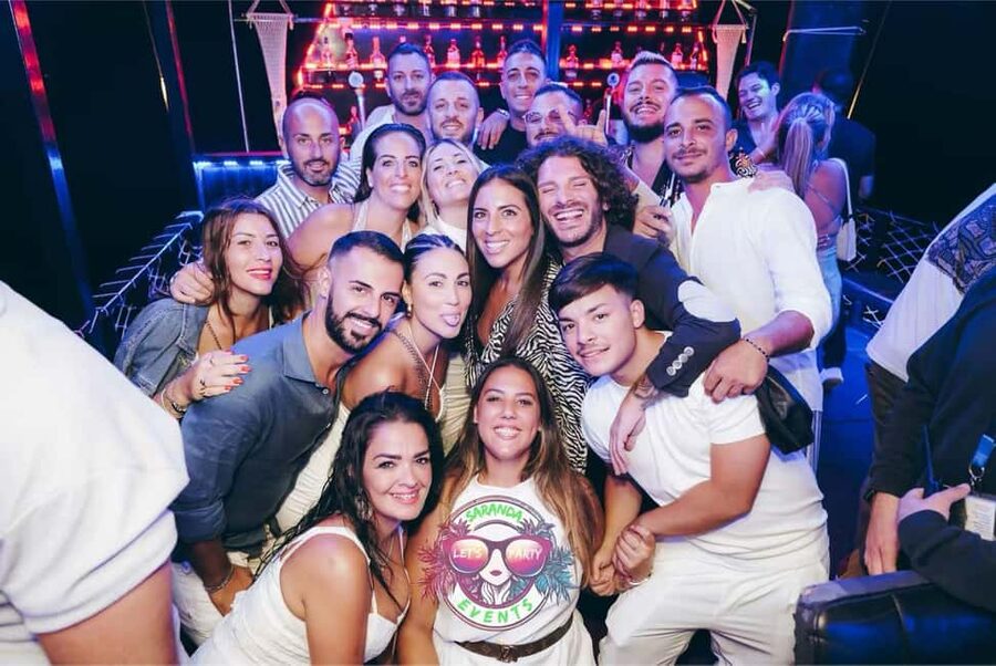 Sarande: Pub Crawl & Boat Party, 6 Shots, 1 Beer Club Entry - The boat party brings the sea into the evening