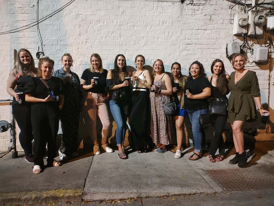 Savannah: Bad Kitty Pub Crawl, Spooky Naughty Ghosts - The open-container advantage