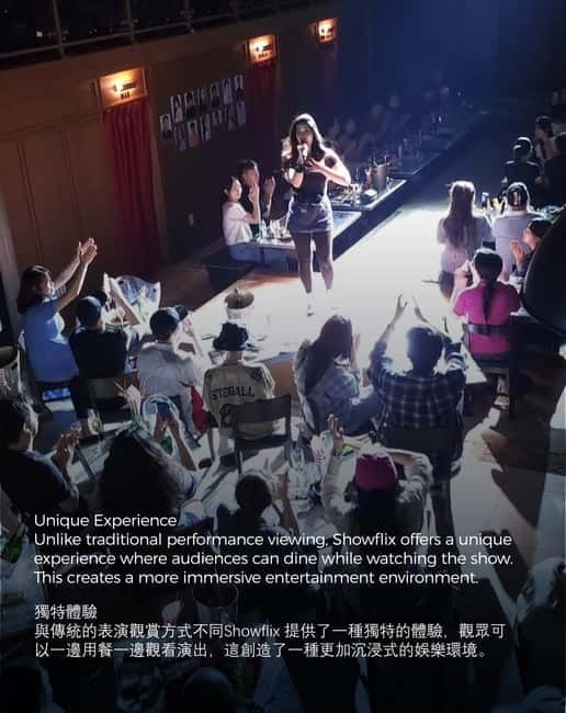 Seoul: Showflix Korean Musical Pub - Arriving with a ticket, wine, and an open mind