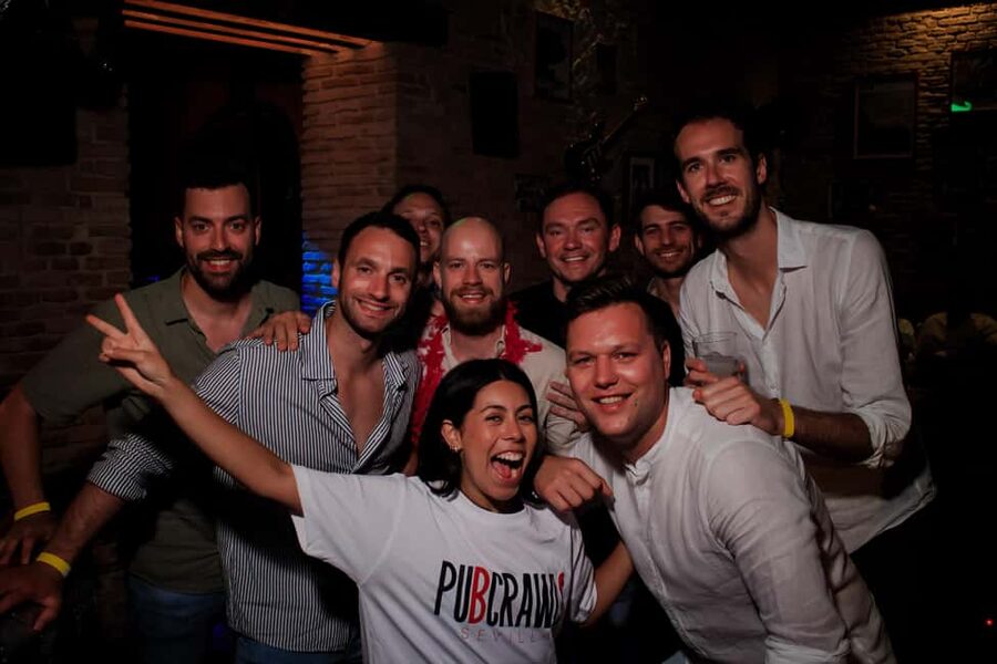 Seville: 3 Bars Pub Crawl + VIP Club Entrance & 3 Free Shots - The guides and the social side
