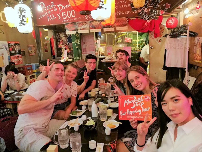 Shibuya Meltdown Night Tour: All-You-Can-Drink Bar Hopping - What the guides add to the night