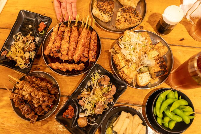 Shinjuku Underground Nightlife Tour: Izakaya Food & Bar Hopping - Omoide Yokocho: dinner in a lantern-lit alley