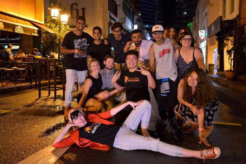 Singapore Pub Crawl - Party like a Local - The final club and late-night finish
