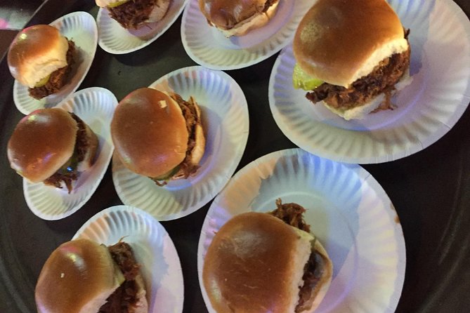 Southern Flavors Food, Pub Crawl, and History Walking Tour - Food stops between the squares