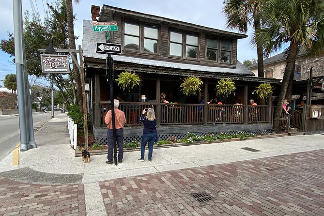 St. Augustine Haunted Pub Crawl - Stogies Jazz Club and Listening adds a different mood