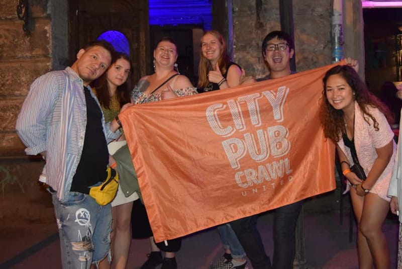 Tbilisi: City Pub Crawl with welcome shots in game format - Finishing at Woland’s Speakeasy