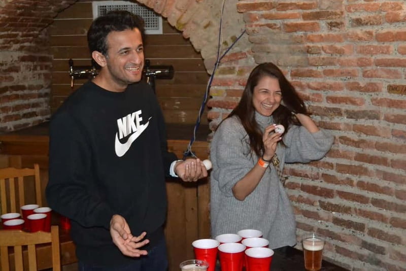 Tbilisi: City Pub Crawl with welcome shots in game format - Starting at Crossroads Bar at 21:00
