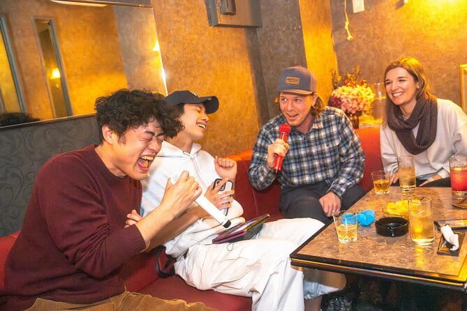 Tokyo Bar Hopping in Asakusa : Sushi Nigiri and Snack Bar Night - Sensoji after dark and the walk to Hoppy Street