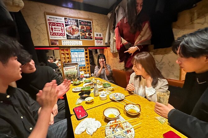 Tokyo: Private Shibuya Bar Crawl Tour -3 Drinks & Local Foods- - First stop: Tengu Dai Hall inside Mark City