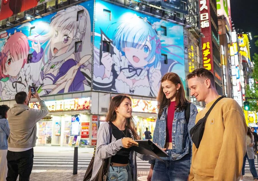 Tokyo: Shinjuku Nightlife Tour with Karaoke and Bar Hopping - Kabukicho, neon streets and a busy entertainment district