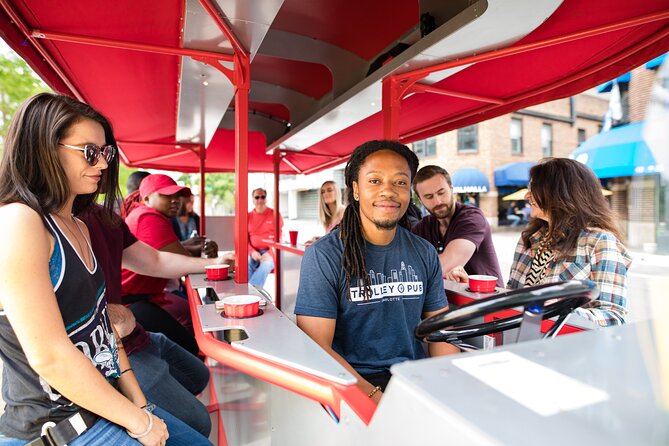 Trolley Pub Tour of Charlotte - Second stop: Charlotte Beer Garden