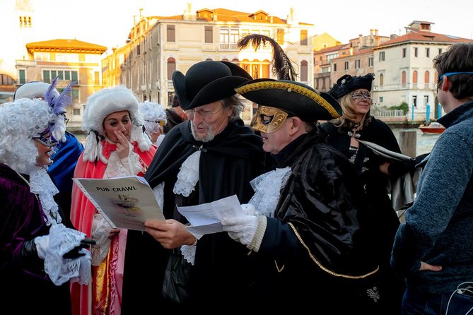 Venice: Venetian Style Carnival Pub Crawl - Meeting at Ca’ Rezzonico at 5 p.m.