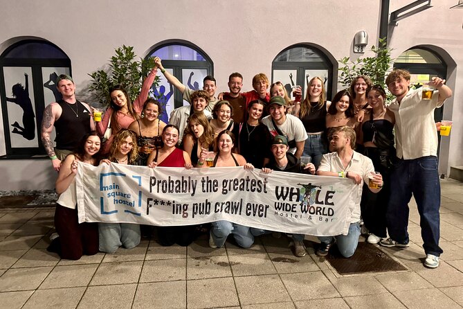 Zagreb Pub Crawl 1Hour of Unlimited Drinks Club Entry - Starting at Whole Wide World Hostel & Bar at 8:30 pm