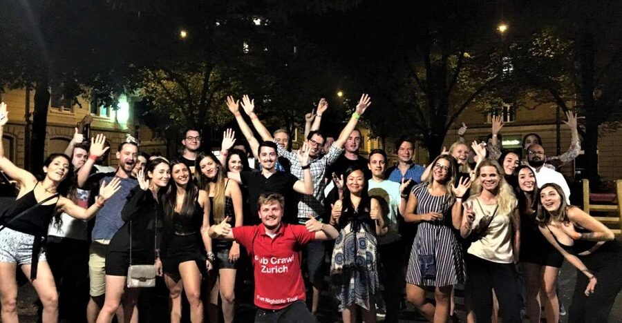 Zurich: Pub Crawl Nightlife Tour with Shots and Snacks - Meeting the group at 2. AKT Bar at 9 p.m.