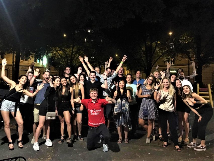 Zurich: Pub Crawl Nightlife Tour with Shots and Snacks - What it is like to join alone
